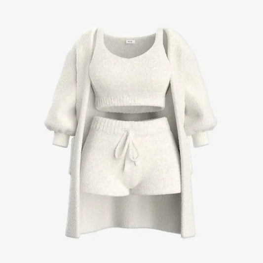 Conjunto Lucia - El conjunto de pijama de 3 piezas