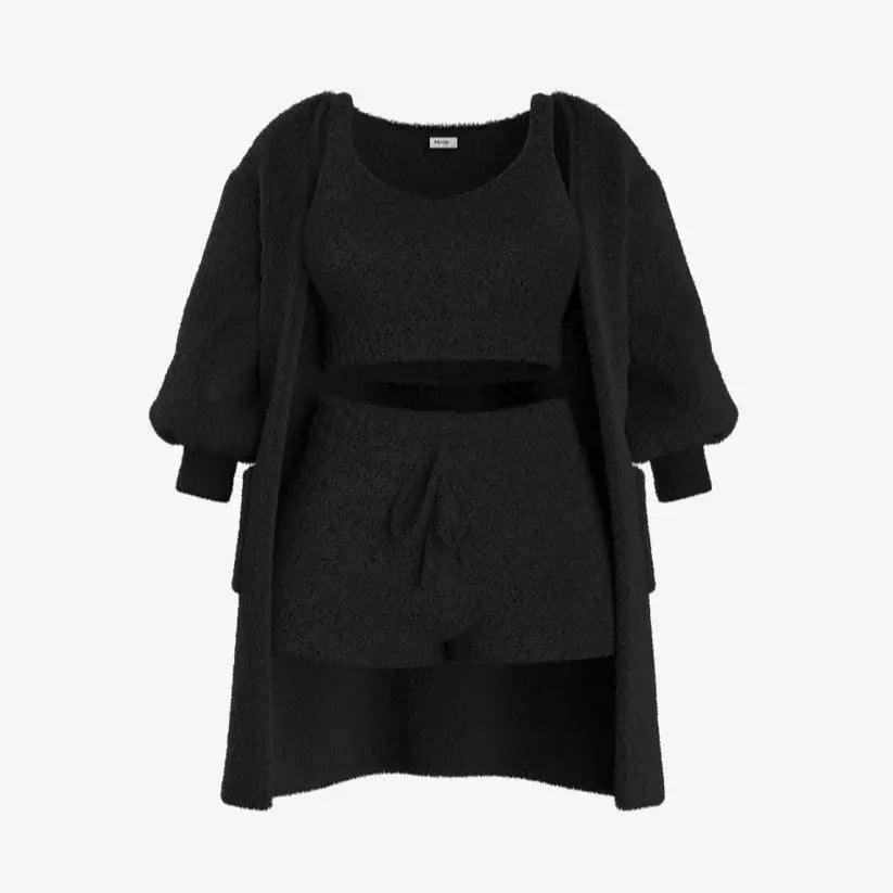 Conjunto Lucia - El conjunto de pijama de 3 piezas